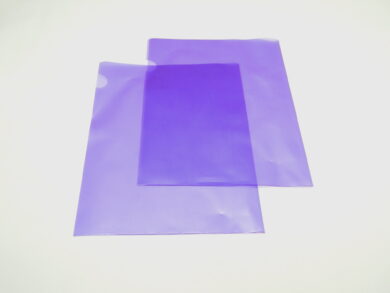barevný obal zakládací A4L - fialový  (036102100001)