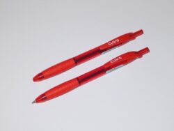 kuličkové pero červené CLARO RETROBALL