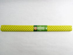Papír krepový 9755/58 ŽL+zelené tečky